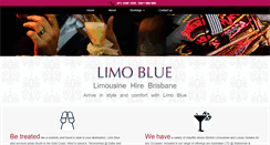 Desktop Screenshot of limoblue.com.au
